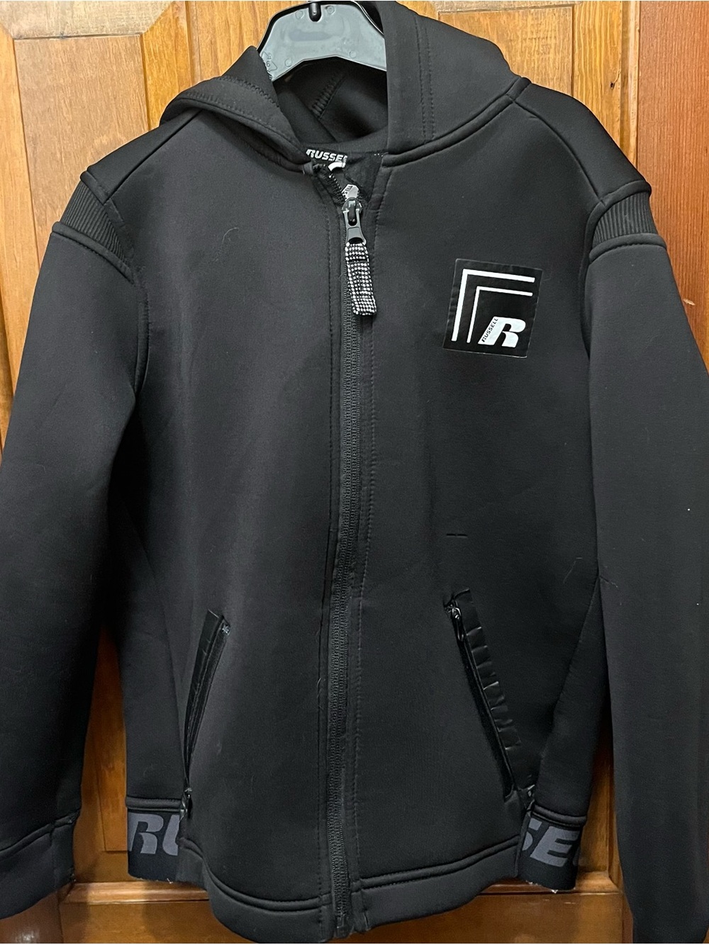 Russell Kids Zip Up Water Resistant Jacket / Hoodie / Rain Jacket